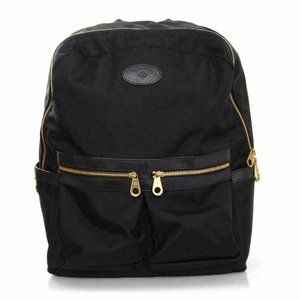 Mulberry Textured Henry Black Nylon Backpack